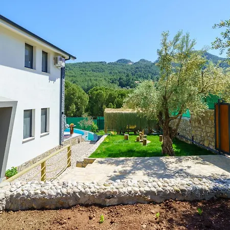 Loop House - Luxury With Pool In Yesiluezuemlue フェティエ